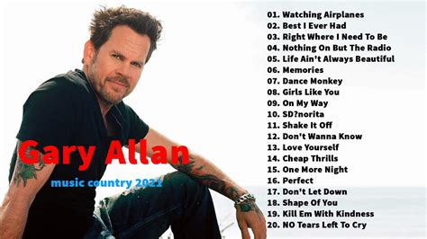 Greatest GaryAllan hits are curated in this music video playlist. Enjoy the greatest hits of GaryAllan in this playlist. Check out other playlists for audio ...